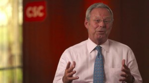 Mike Lawrie, president and chief executive of CSC